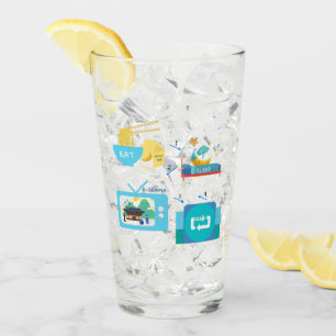 Copo De Pint Coma o sono K-Drama e repita (personalize-o)