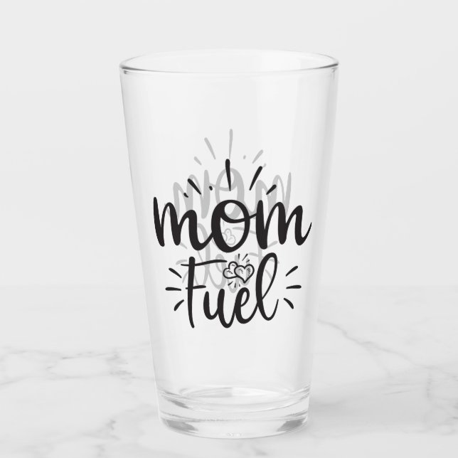 Copo De Pint Combustível da mamãe (Frente)