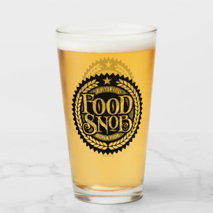 Copo De Pint Comida Snob - amante engraçado da comida