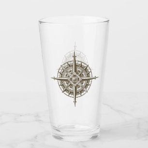 Copo De Pint Compass Rosa Navigator Map