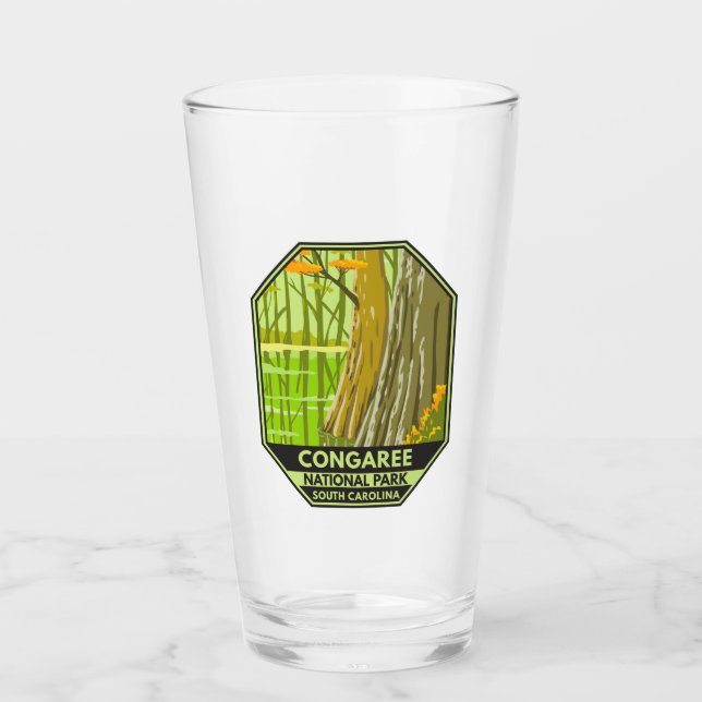 Copo De Pint Congaree National Park South Carolina Retro (Frente)