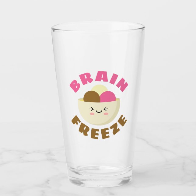 Copo De Pint Congelamento cerebral (Frente)