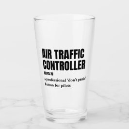 Copo De Pint Controlador de Tráfego Aéreo - Controle o Humor em