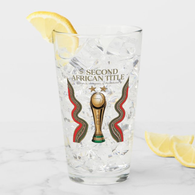 Copo De Pint Copa Africana no Marrocos (Gelo frontal)