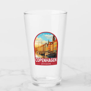 Copo De Pint Copenhagen Denmark Viagem Art Vintage