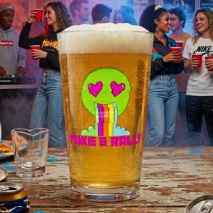 Copo De Pint Copo Neon Vômito e Rally Pint   Festa Divertida