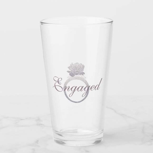 Copo De Pint Cor-de-rosa (Frente)