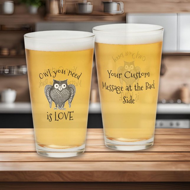 Copo De Pint Coruja de que precisa (Criador carregado)