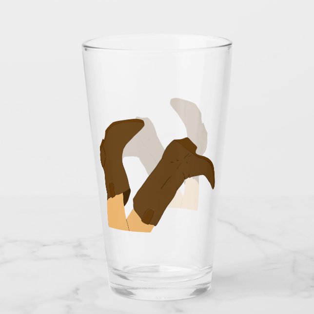 Copo De Pint Cowboy Boots (Frente)