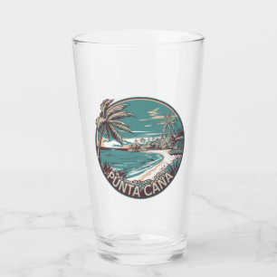 Copo De Pint Crachá de Arte Viagem da República Dominicana Punt
