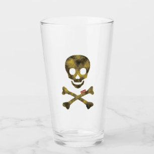 Copo De Pint Crânio de Camuflagem