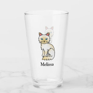 Copo De Pint Creme Point Birman / Ragdoll Cute Cat & Name