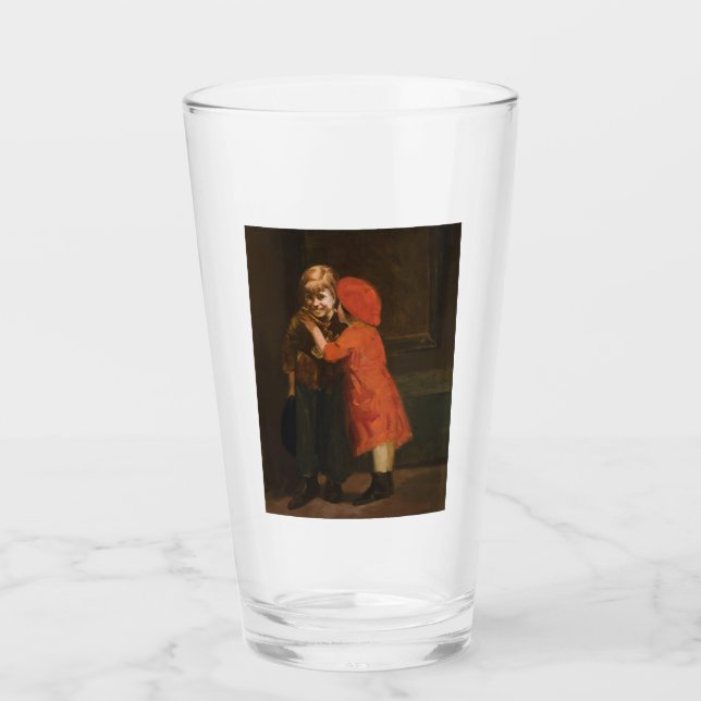 Copo De Pint Crianças Brincando no Canto (Cute Kids) (Frente)