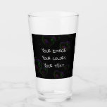 Copo De Pint Criar um personalizado<br><div class="desc">Crie suas próprias coisas personalizadas, incluindo presentes e acessórios personalizados, produtos de promocional para sua empresa, materiais e favores de casamento de cores personalizadas, decorações de eventos e muito mais, adicionando seu próprio texto e elementos de design e escolhendo suas fontes, cores e estilos favoritos. Visite Glass Hearts no Zazzle...</div>