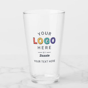 Copo De Pint Crie o Design do Seu Próprio Logotipo