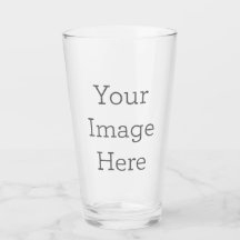 Crie seu próprio Tumbler de vidro de 16oz