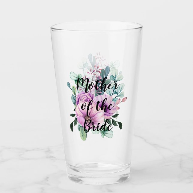 Copo De Pint Crio MÃE PRÓPRIA de BRIDE GROOM Gift Denominada Fl (Frente)