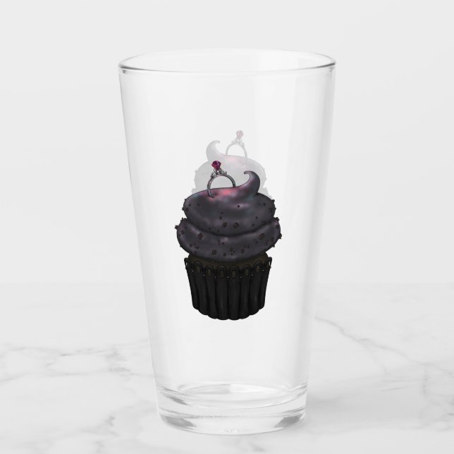 Copo De Pint Cupcake Noivado doce (Frente)