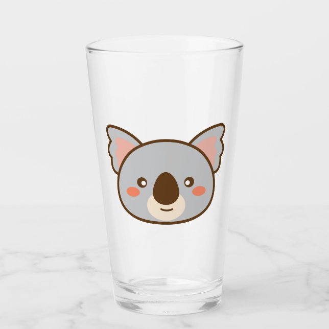 Copo De Pint Cute Kawaii Koala (Frente)