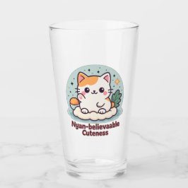 Copo De Pint Cutensidade Acreditável Nyan - Gato Kawaii Cute