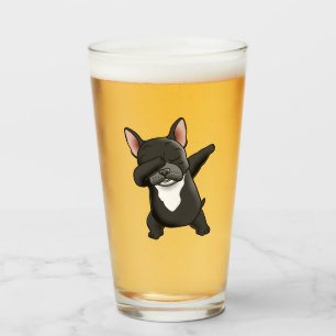 Copo De Pint Dabbing Cute French Buldogue