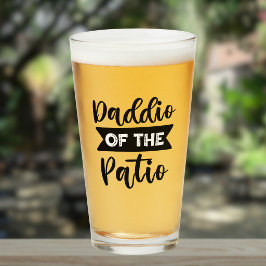 Copo De Pint Daddio of the Patio Cool Father's Day Funny Dad 