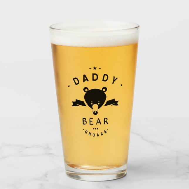 Copo De Pint Daddy bear (Frente (Preenchido))
