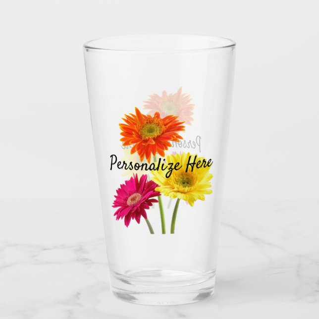 Copo De Pint Daisies Gerbera Nature     (Frente)