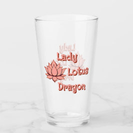 Copo De Pint Dama Lotus Dragão-lótus flor
