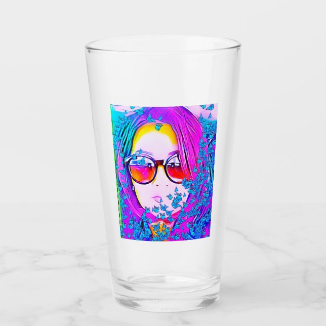 COPO DE PINT DANDO A CARA "BARBIE " (Frente)