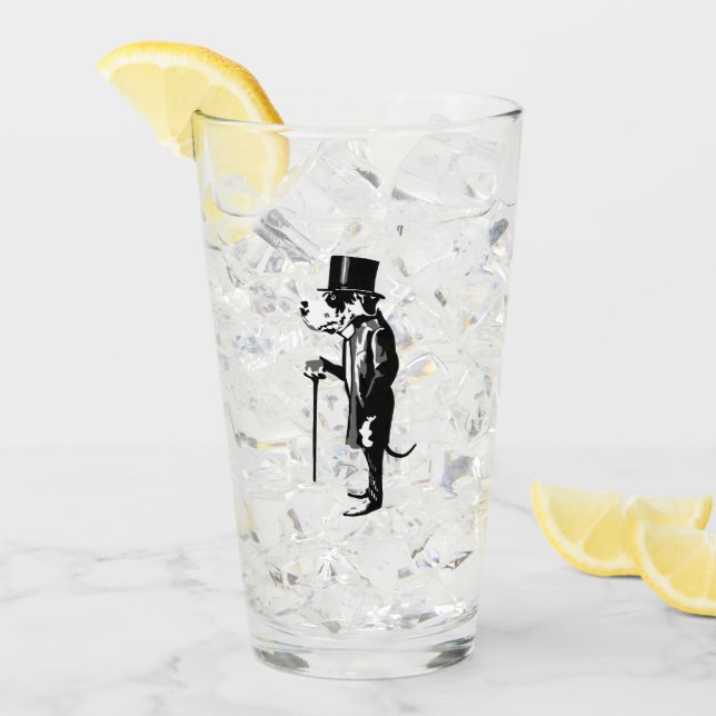 Copo De Pint Dane Mister Funny Beer Glas (Gelo frontal)