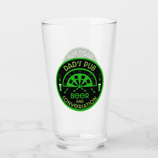 Copo De Pint Dardos de Pub Clássicos (Frente)