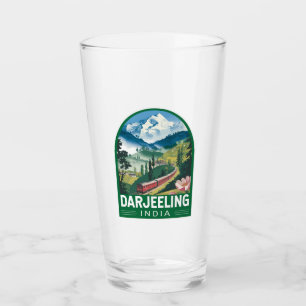 Copo De Pint Darjeeling India Viagem Art Emblem