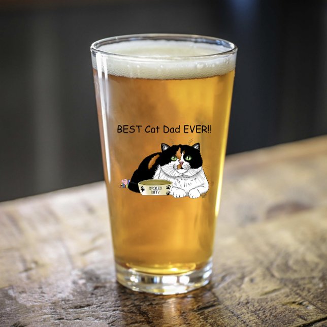 Copo De Pint Dat Calico Cat do Pai (Criador carregado)