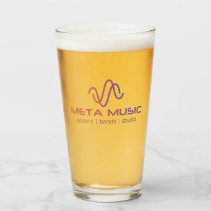 Copo de Pint de Música Meta