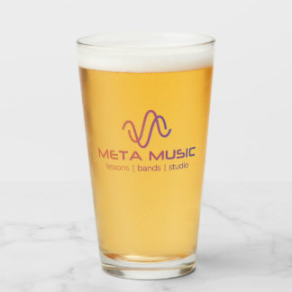 Copo de Pint de Música Meta
