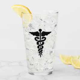 Copo De Pint Dedicação médica do símbolo