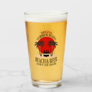 Copo De Pint Delco Summer planeja Praia e Cerveja na praia