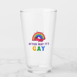 Copo De Pint Depois de maio, é Gay Engraçado Mês de Orgulho LGB