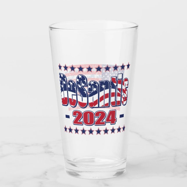 Copo De Pint DeSantis para o Presidente (Frente)