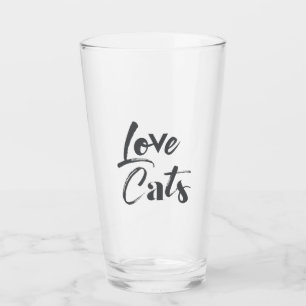 Copo De Pint Design alegre, moderno, fofo e divertido de Gatos