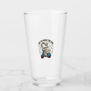 Copo De Pint Design de Camisa Vintage Amor de Patinete Ganso En