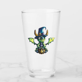 Copo De Pint Design de Dragão de Halloween