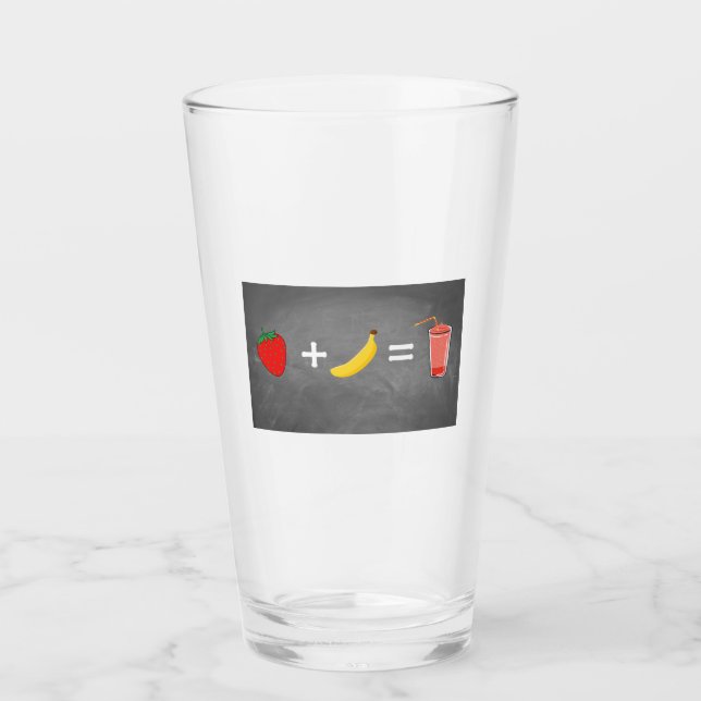 Copo De Pint Design de estilo de vida saudável (Frente)
