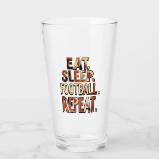 Copo De Pint Design de fã de futebol retrô | Gráfico de futebol
