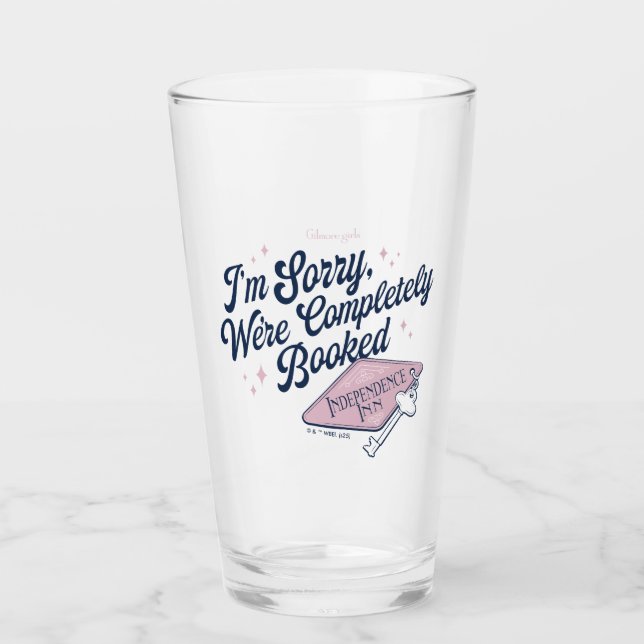 Copo De Pint Design de Gilmore Girls Completamente Reservado (Frente)