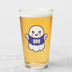 Copo De Pint Design de Ilustração de Fantasma Assustador Divert
