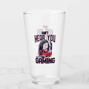 Copo De Pint Design de jogos com fone de ouvido
