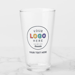 Copo De Pint Design de Logo de Marca Personalizado