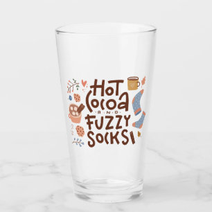 Copo De Pint Design de Meias de cacau quente e Felpudo